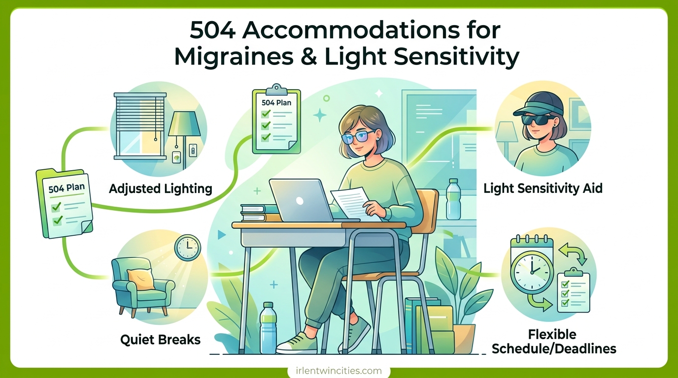 504 Accommodations for Migraines and Light Sensitivity