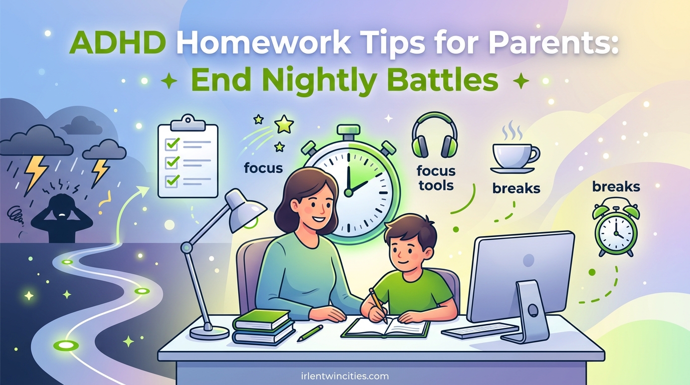 ADHD Homework Tips for Parents End Nightly Battles