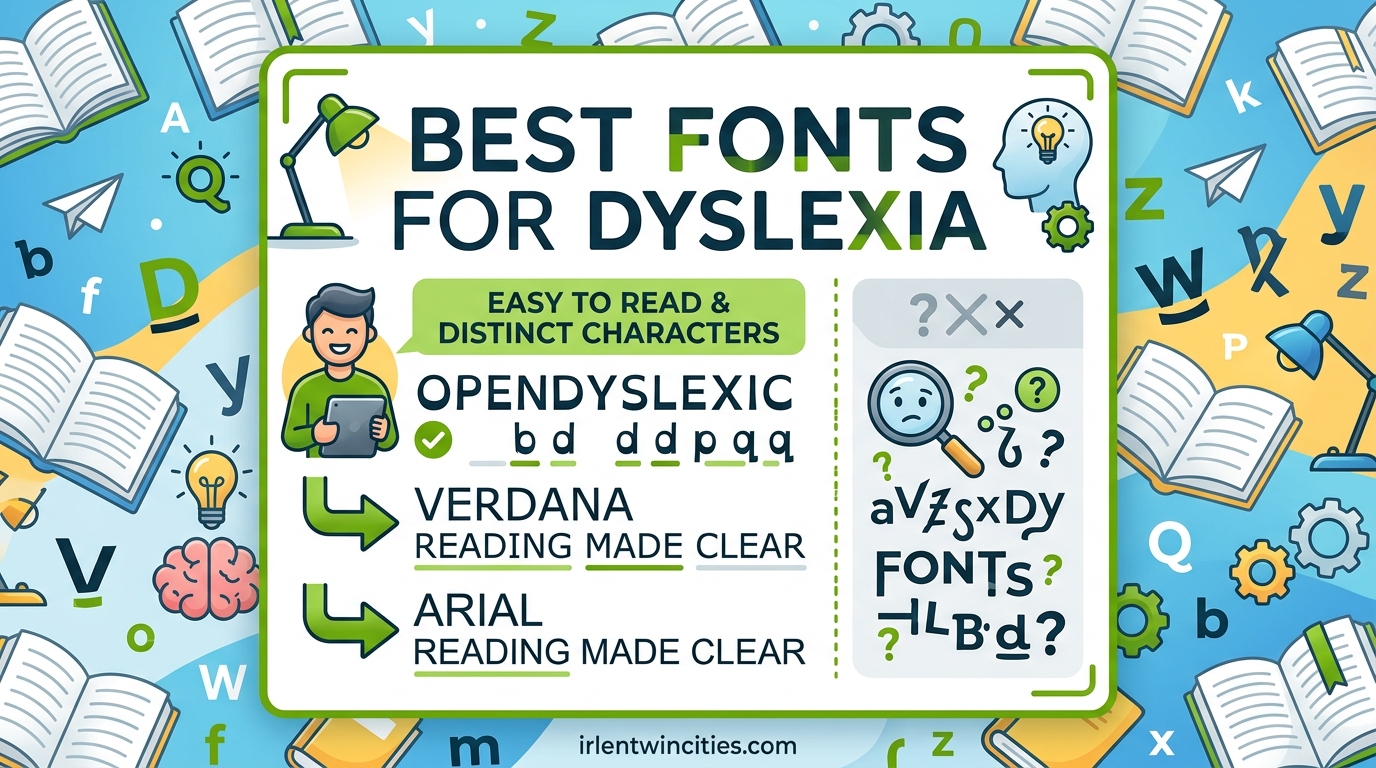 Best Fonts for Dyslexia