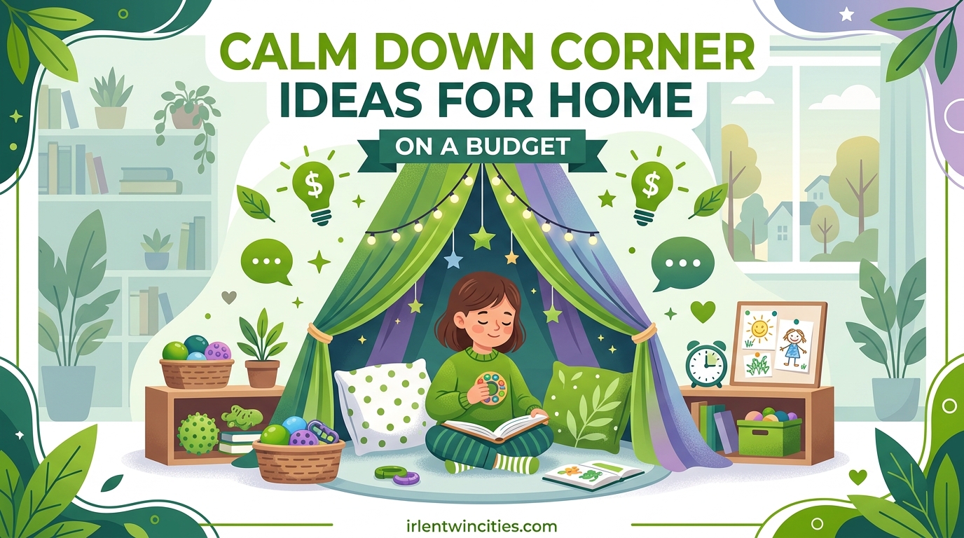 Calm Down Corner Ideas for Home on a Budget