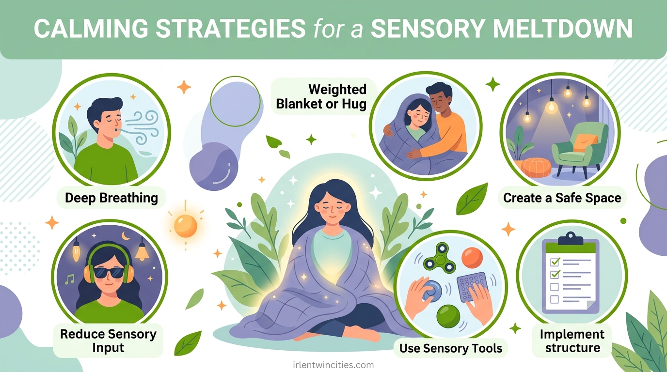 Calming Strategies for a Sensory Meltdown