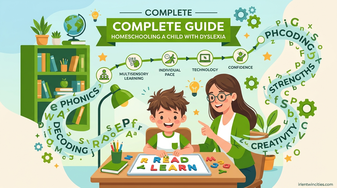 Complete Guide Homeschooling a Child With Dyslexia