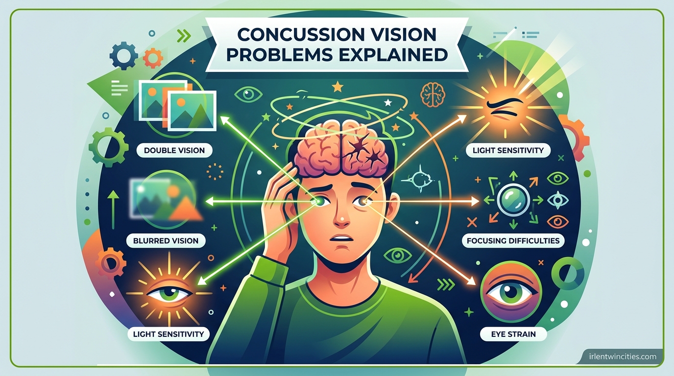 Concussion Vision Problems Explained