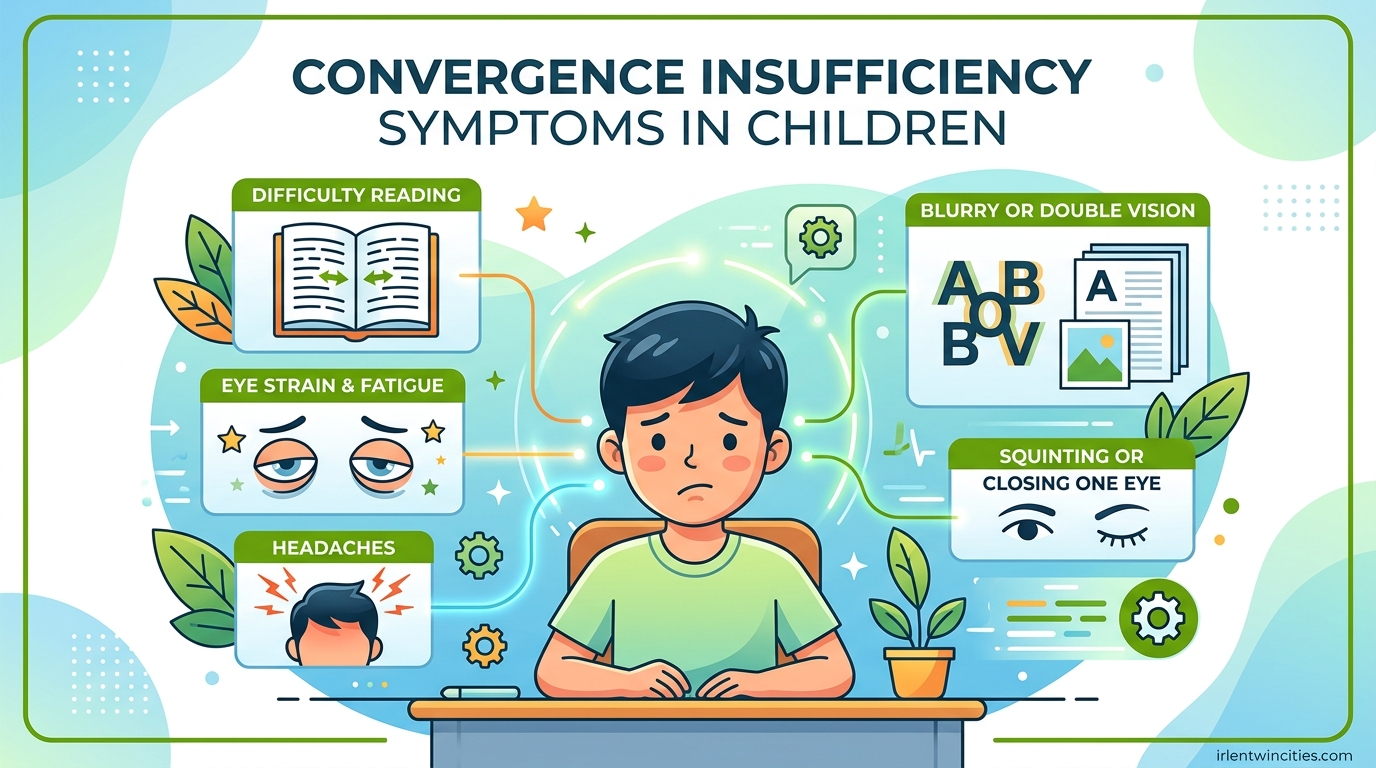 Convergence Insufficiency Symptoms in Children