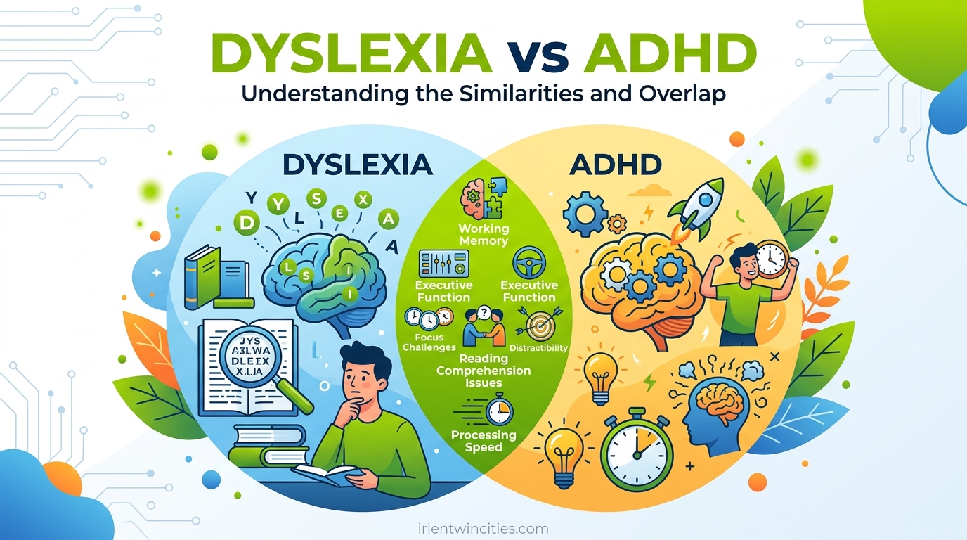 Dyslexia vs ADHD Understanding the Similarities and Overlap