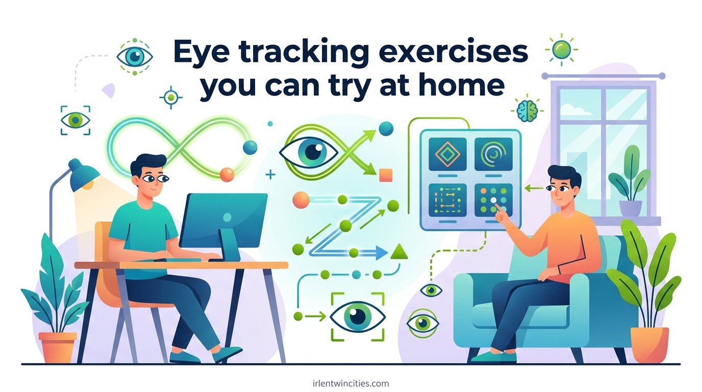 Eye tracking exercises you can try at home