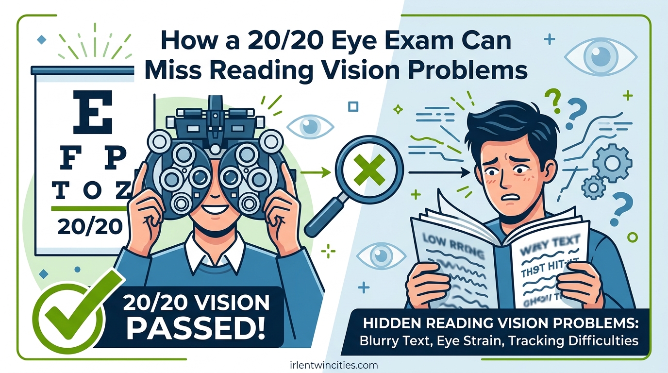 How a 2020 Eye Exam Can Miss Reading Vision Problems