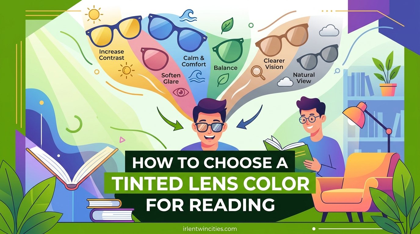 How to Choose a Tinted Lens Color for Reading