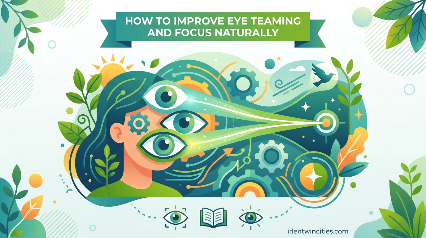 How to Improve Eye Teaming and Focus Naturally