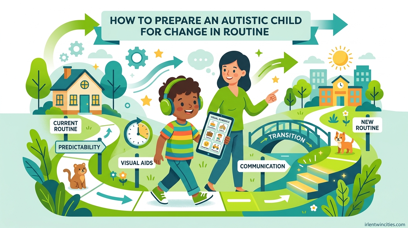 How to Prepare an Autistic Child for Change in Routine