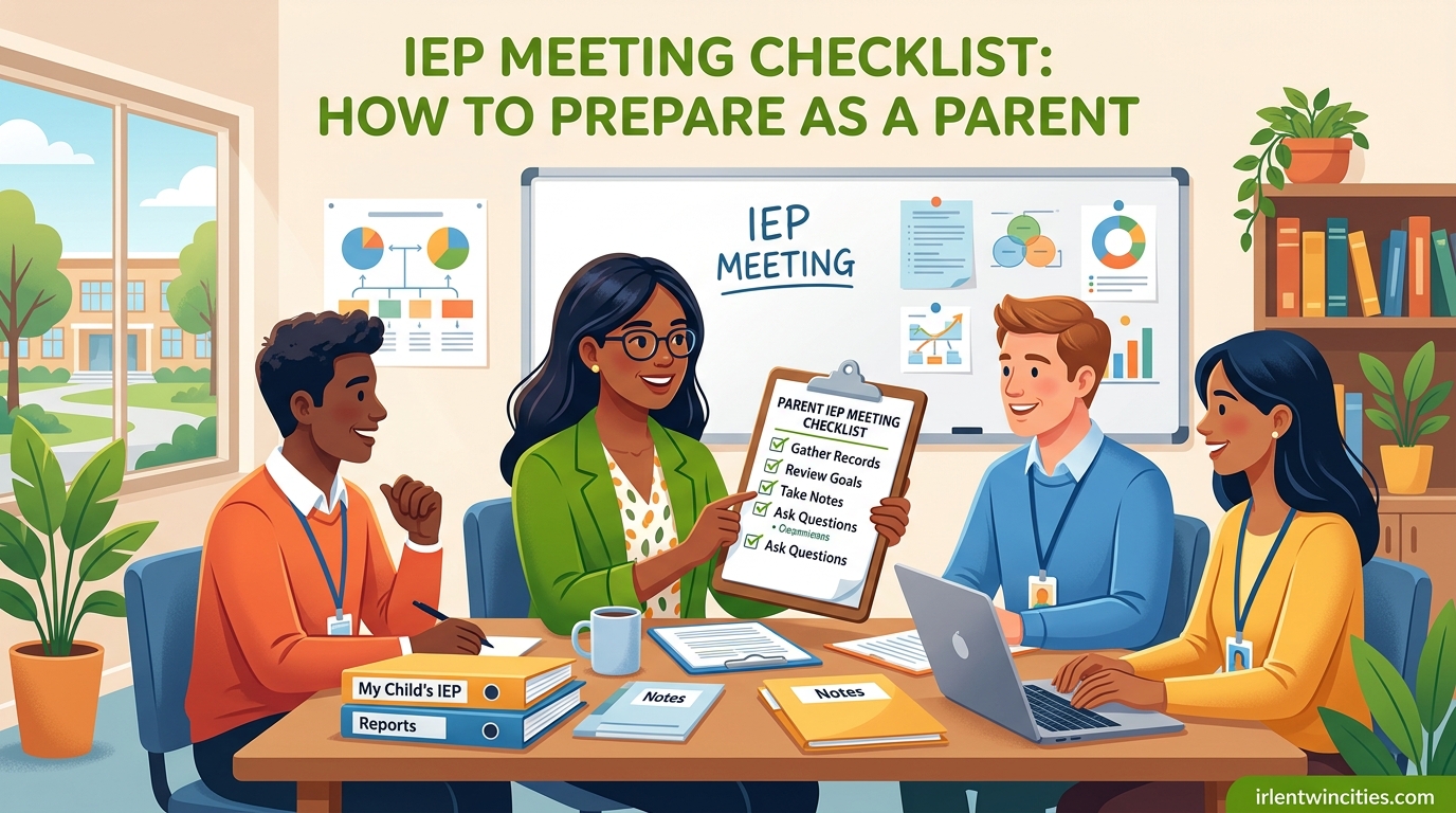 IEP Meeting Checklist How to Prepare as a Parent