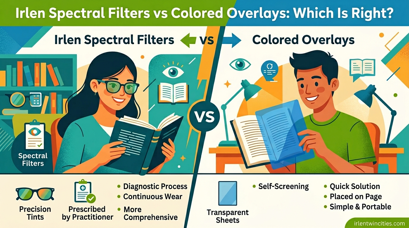 Irlen Spectral Filters vs Colored Overlays Which Is Right