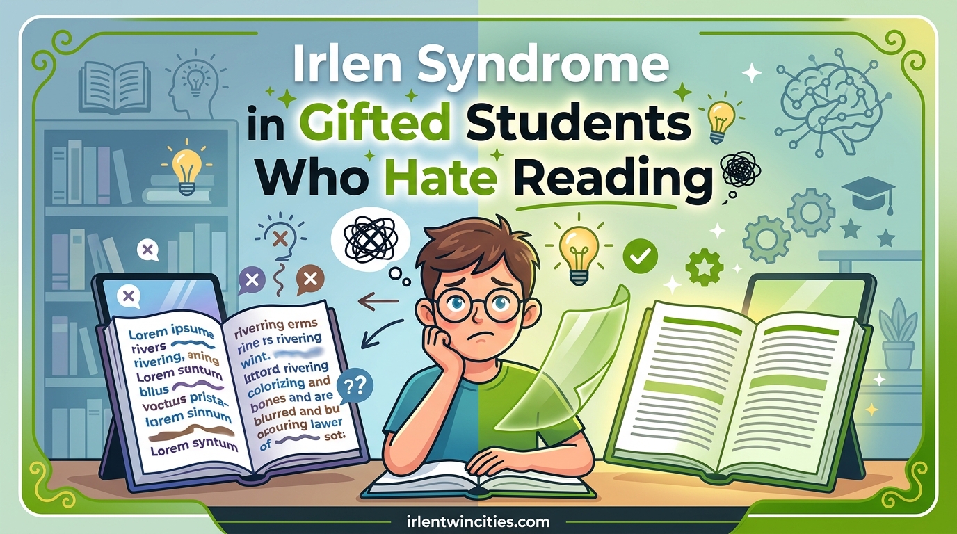 Irlen Syndrome in Gifted Students Who Hate Reading