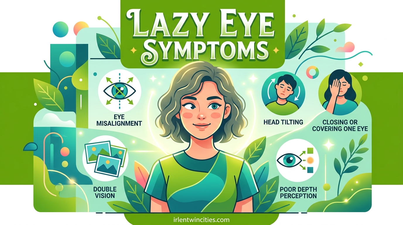 Lazy Eye Symptoms