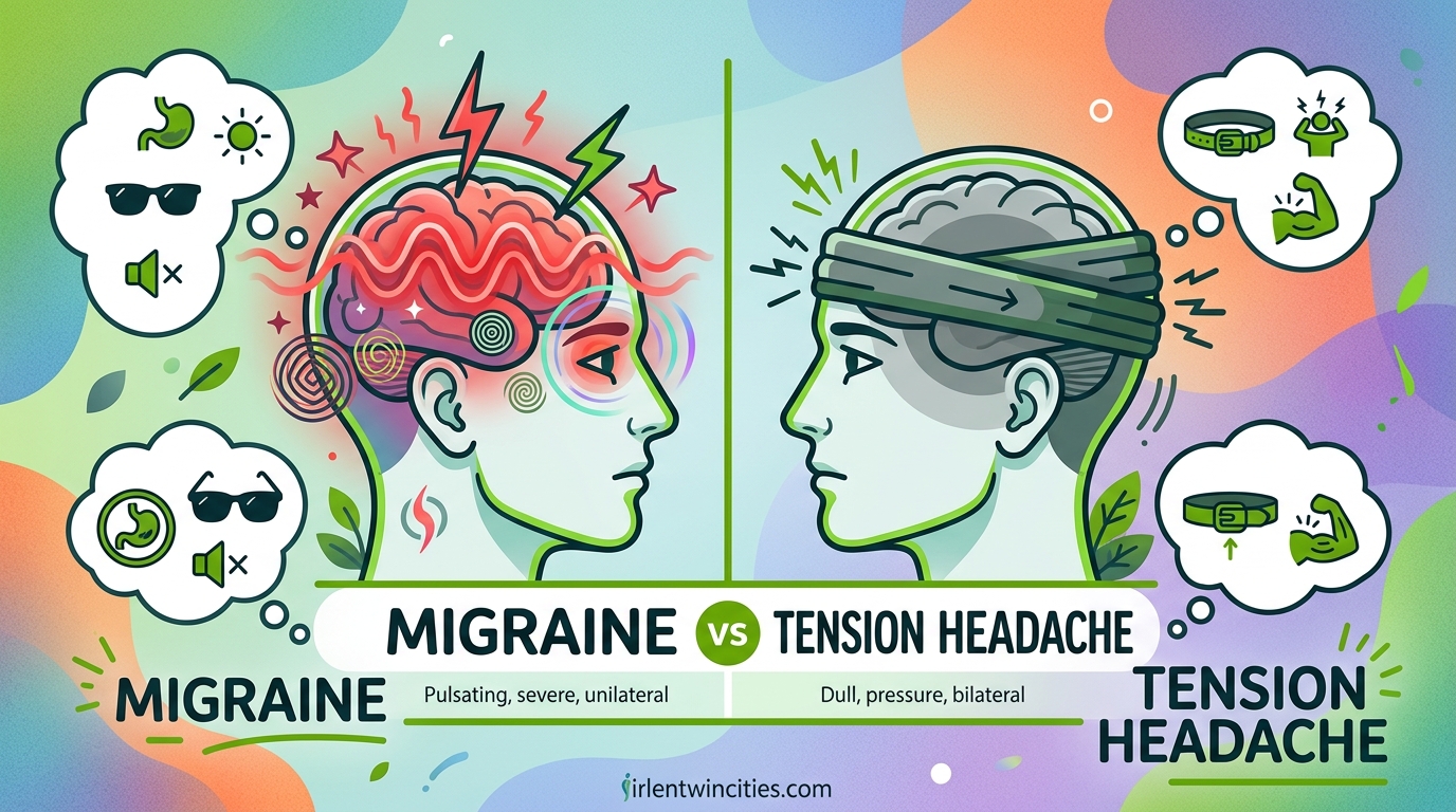Migraine vs Tension Headache