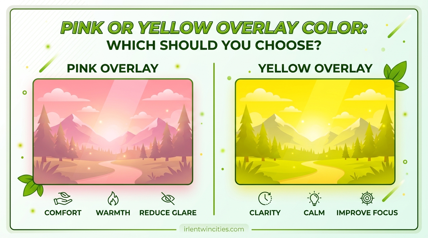 Pink or Yellow Overlay Color Which Should You Choose
