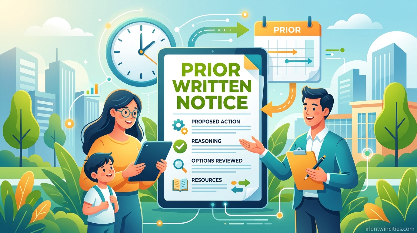 Prior Written Notice