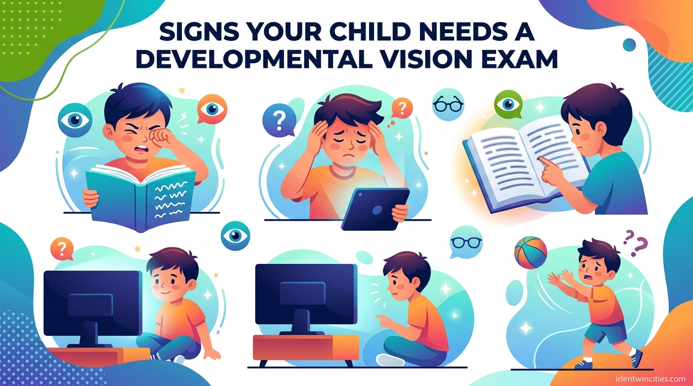 Signs Your Child Needs a Developmental Vision Exam