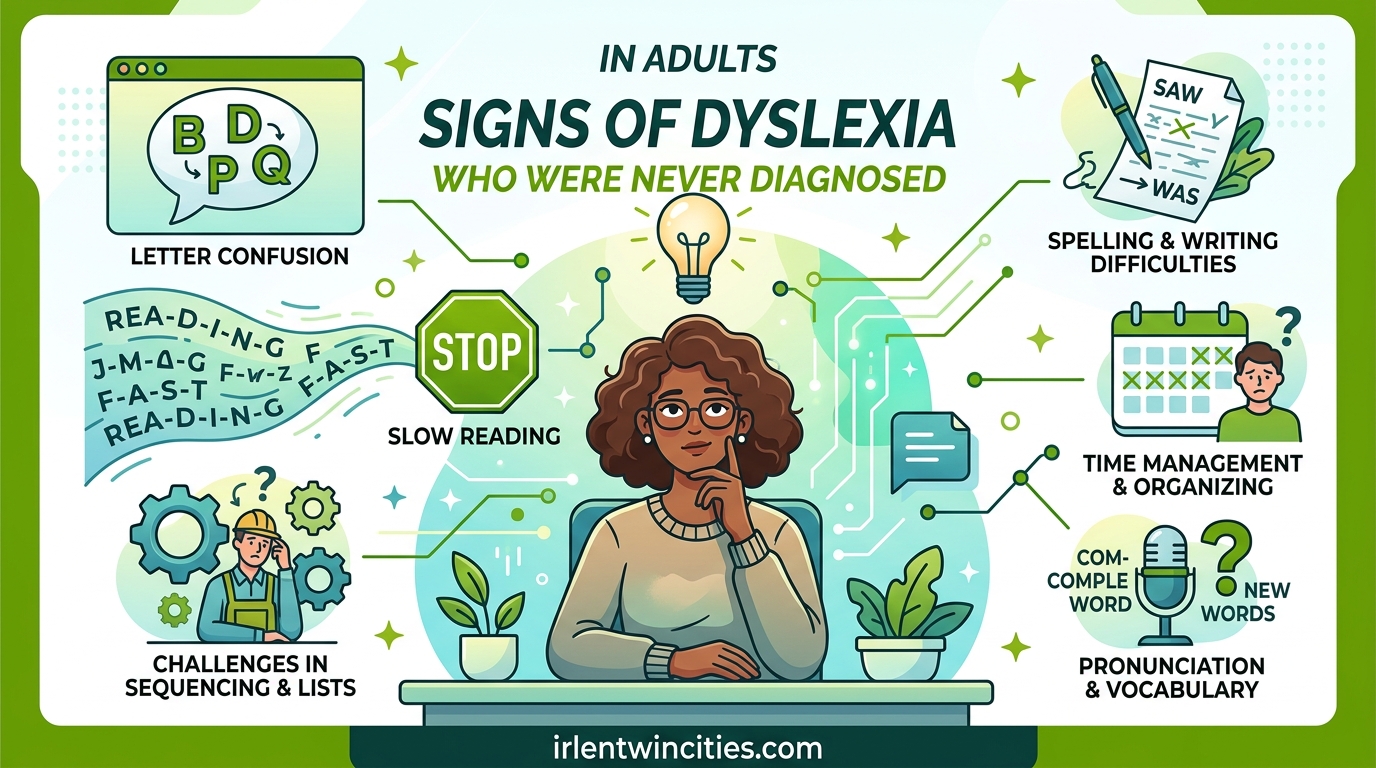 Signs of Dyslexia in Adults Who Were Never Diagnosed