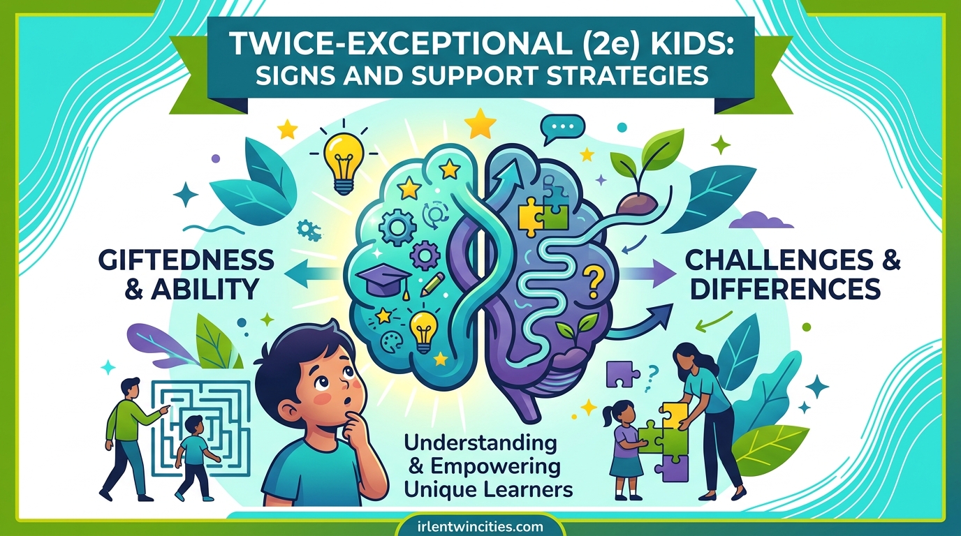 Twice-Exceptional (2e) Kids Signs and Support Strategies