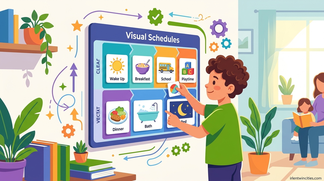 Visual Schedules How They Help Autistic Kids Cope