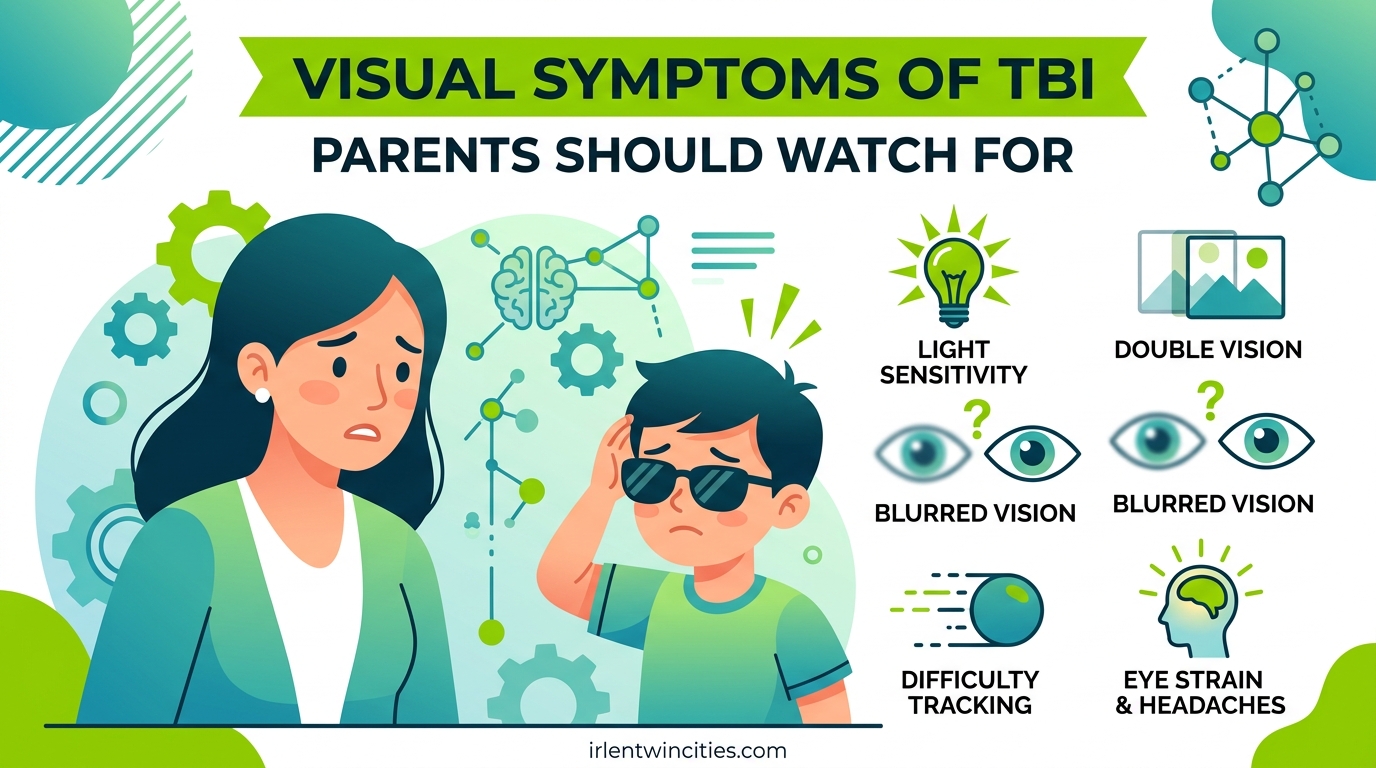 Visual Symptoms of TBI Parents Should Watch For