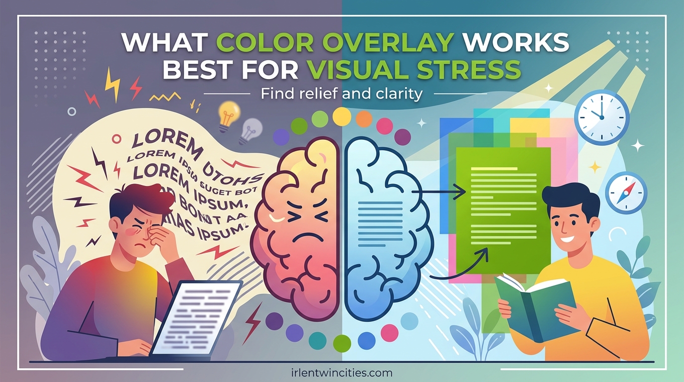 What Color Overlay Works Best for Visual Stress