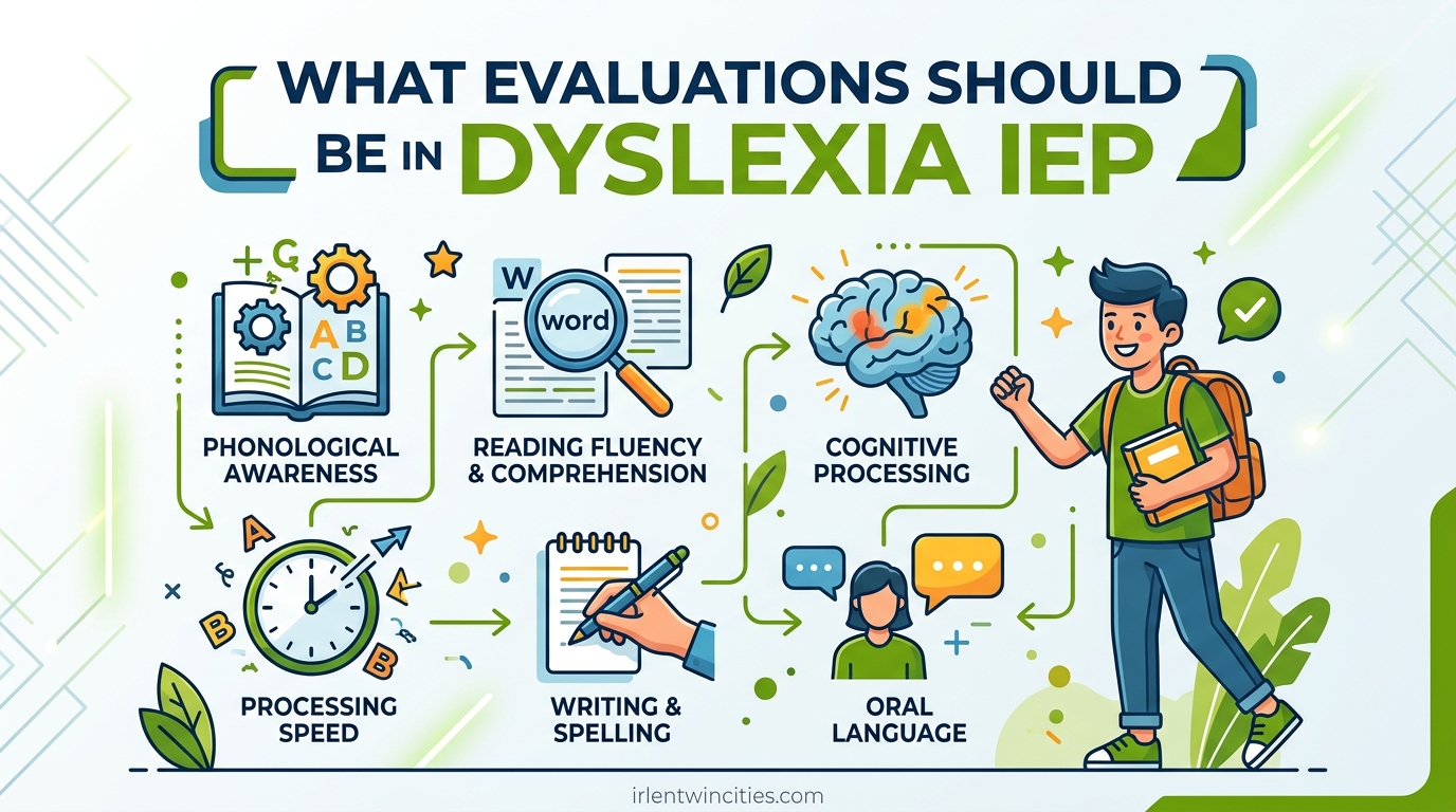 What Evaluations Should Be in a Dyslexia IEP