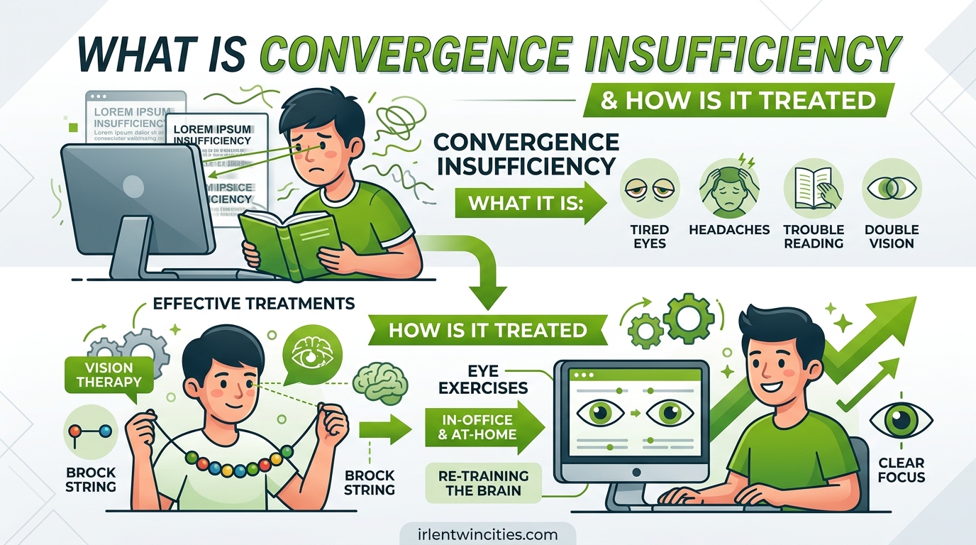What is Convergence Insufficiency and How Is It Treated