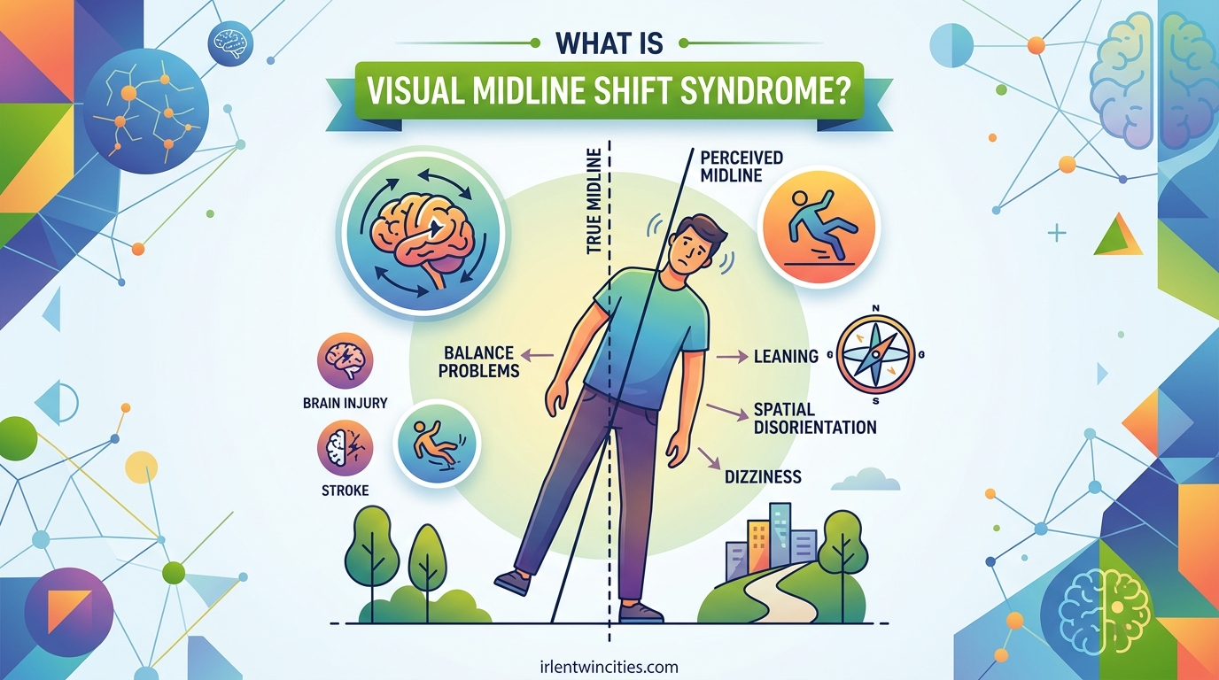 What is Visual Midline Shift Syndrome