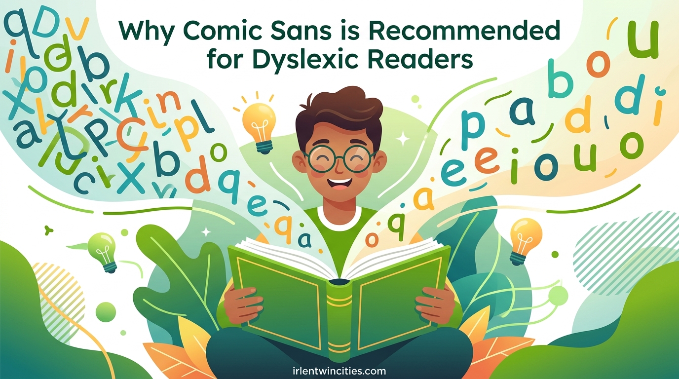 Why Comic Sans is Recommended for Dyslexic Readers