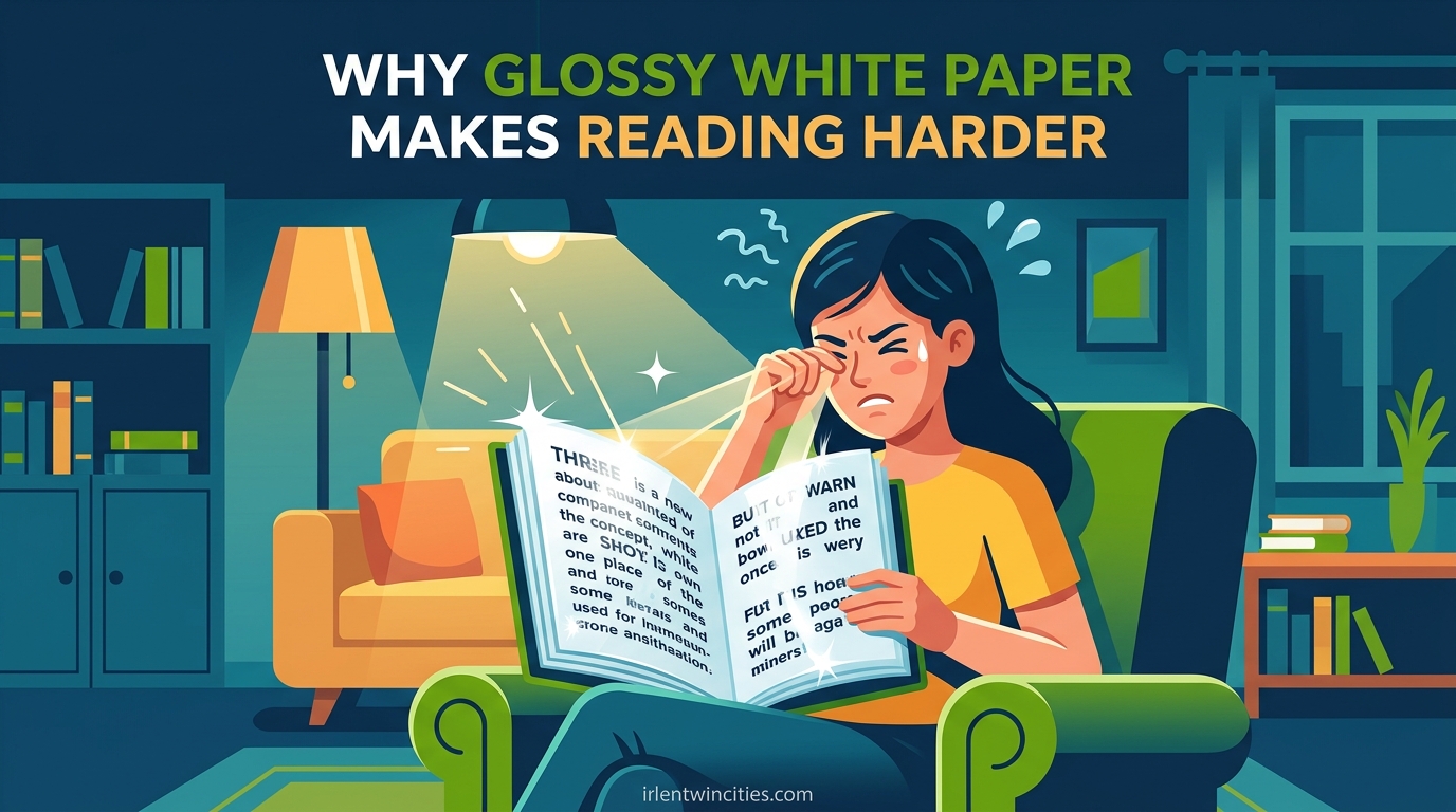 Why Glossy White Paper Makes Reading Harder