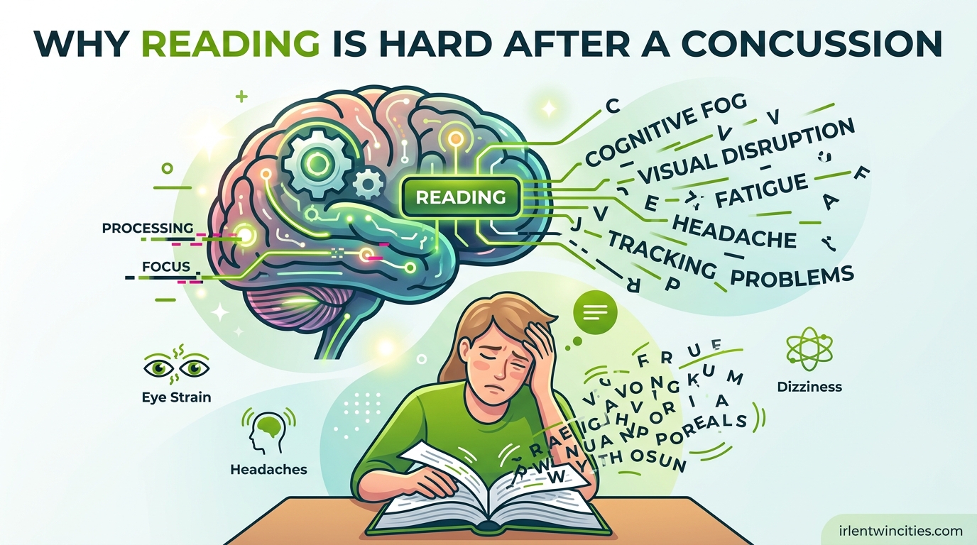 Why Reading Is Hard After a Concussion