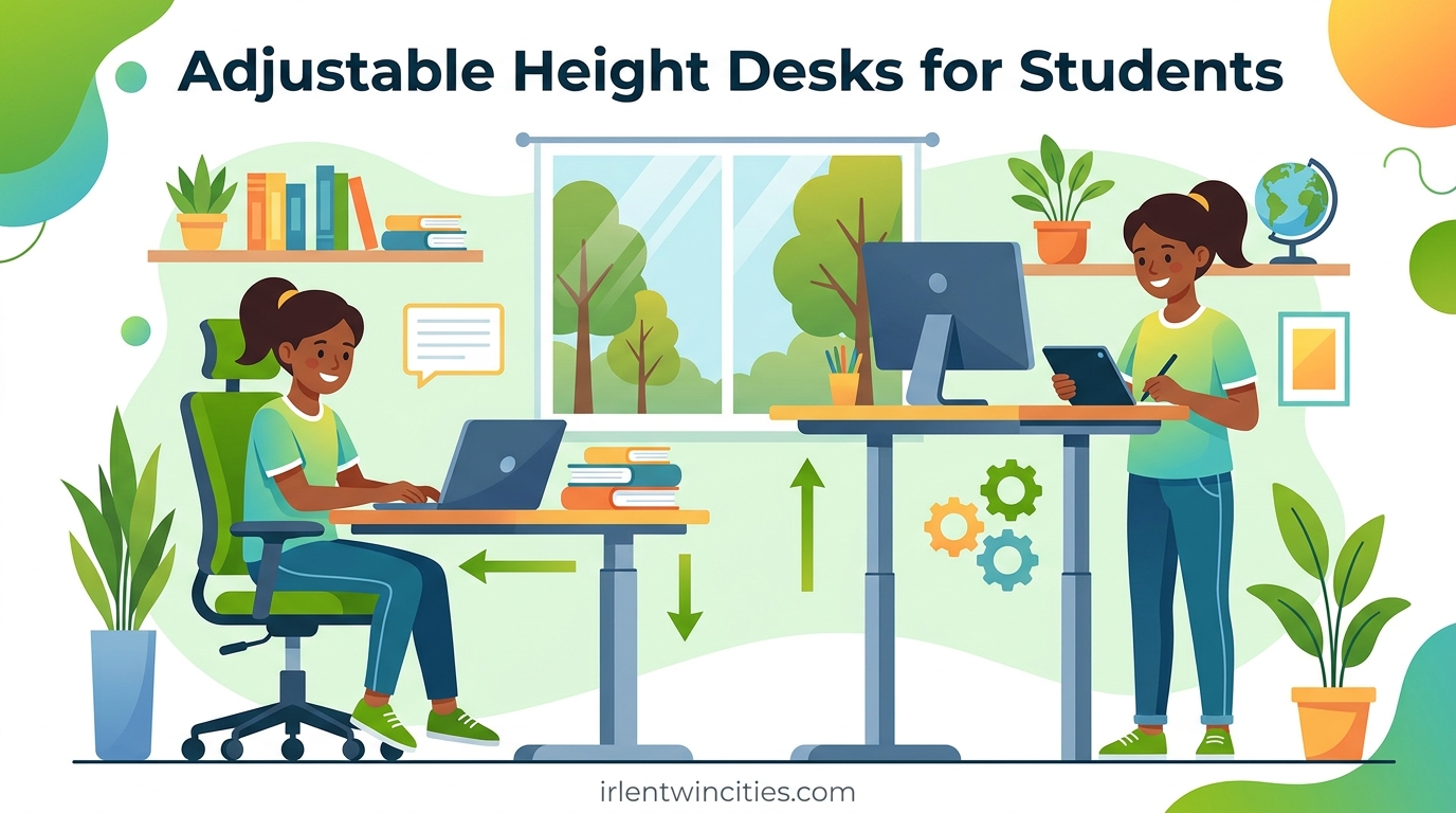 Adjustable Height Desks for Students
