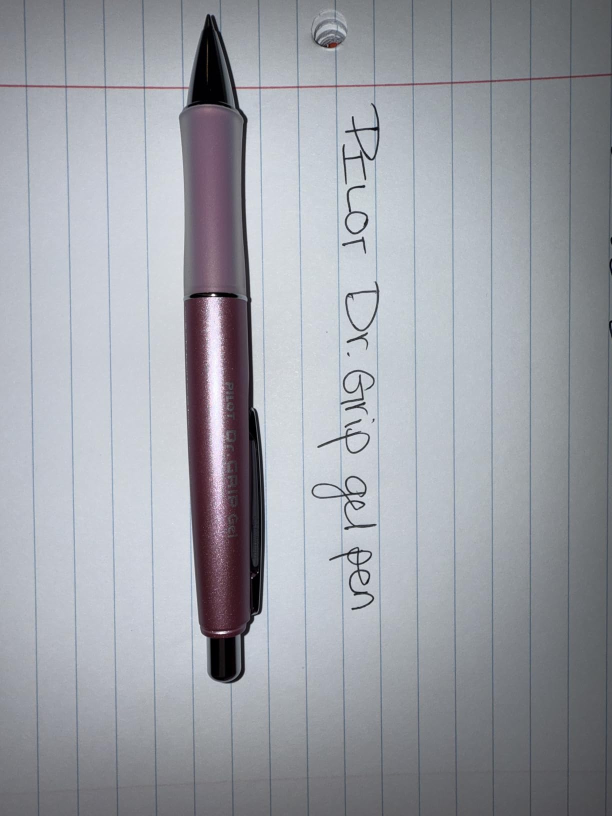 PILOT Dr. Grip Limited Refillable & Retractable Gel Pen, Fine Point, Black, Single Pen - Ideal for School, Journaling & Office Writing customer photo 1