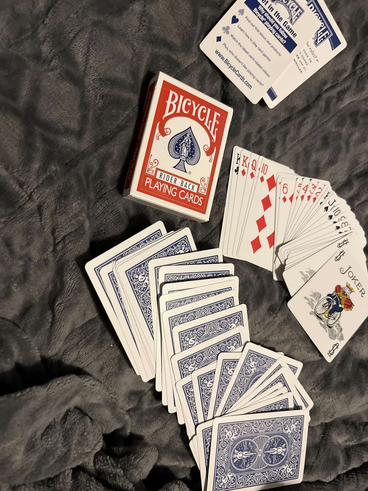 Bicycle Jumbo Index Playing Cards, 2 Pack Large Print Poker Size Deck of Cards for Easy Reading, Family Card Games, and Casino Play customer photo 2
