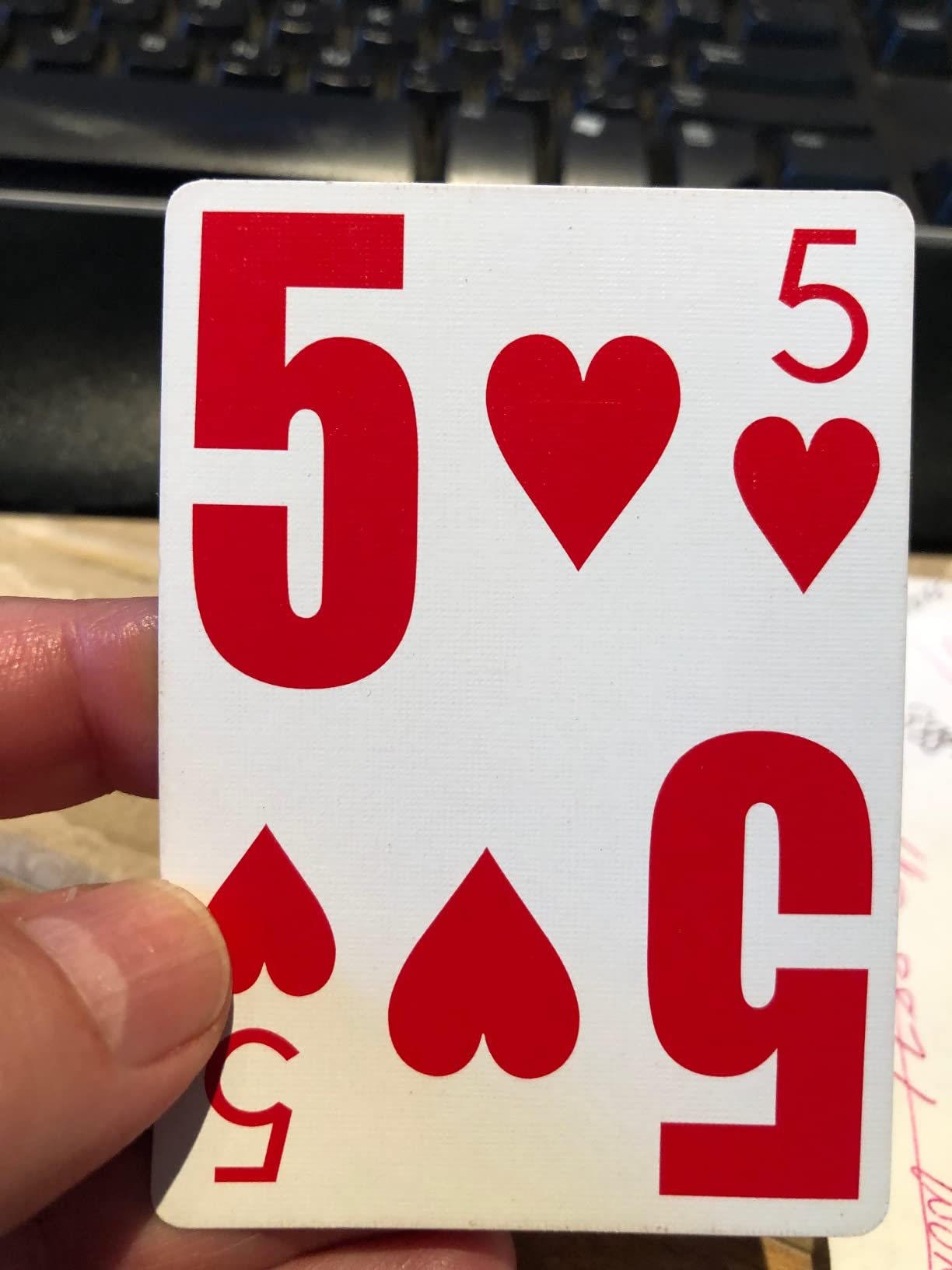 Low Vision Playing Cards customer photo 2