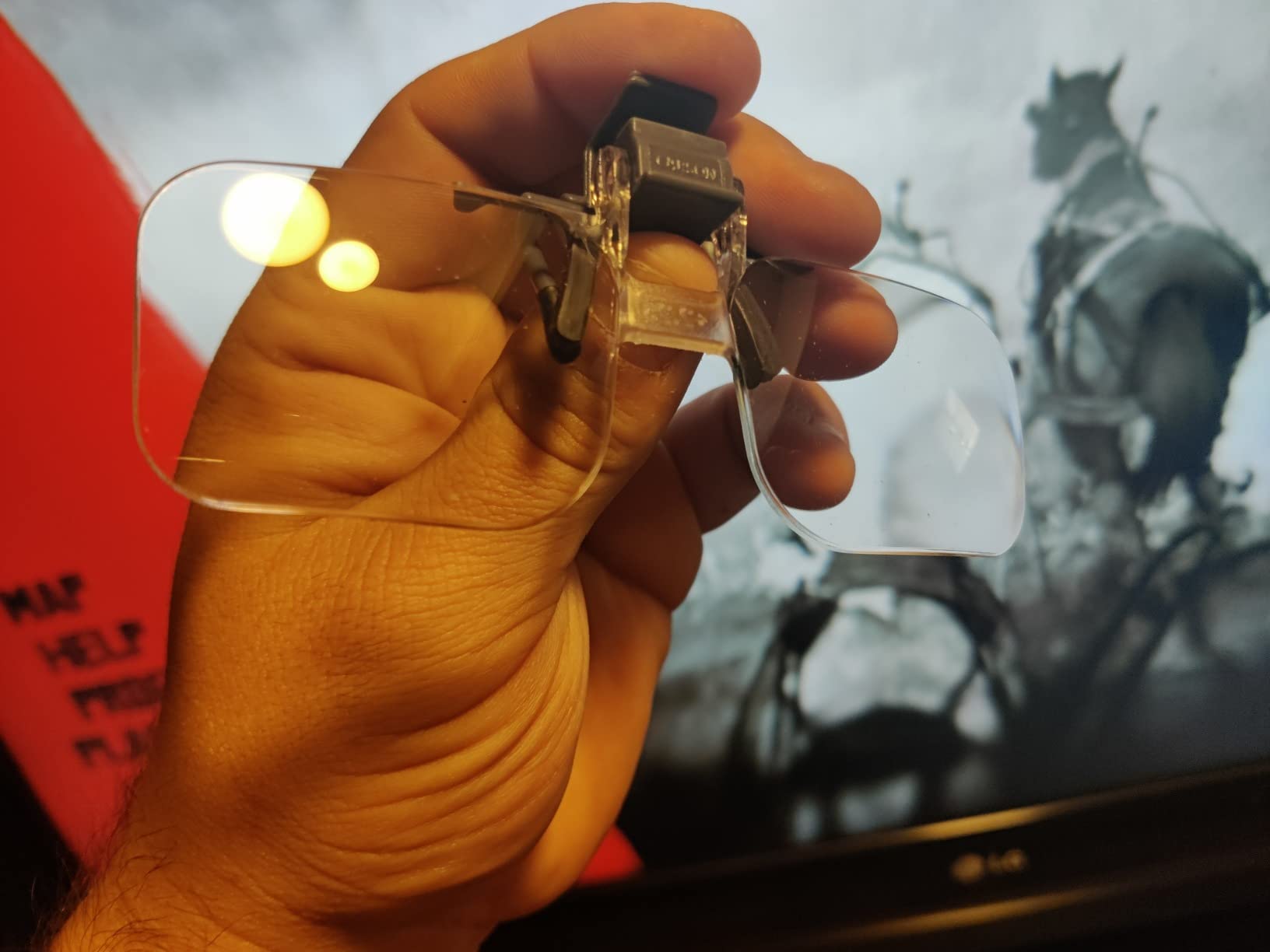 Carson Clip and Flip 1.5x Power Magnifying Lenses (OD-10) customer photo 2