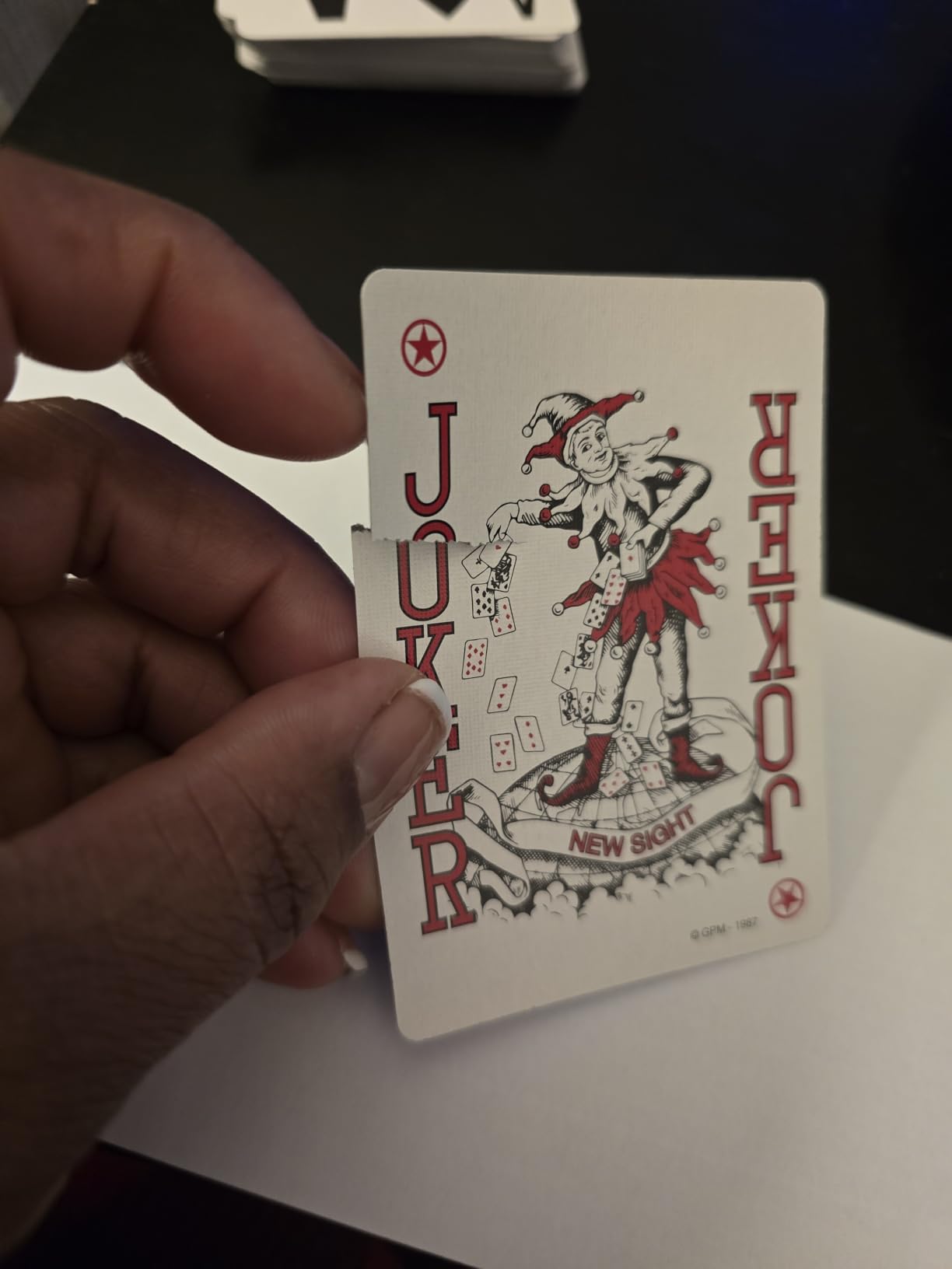 Low Vision Playing Cards by Cartamundi customer photo 1
