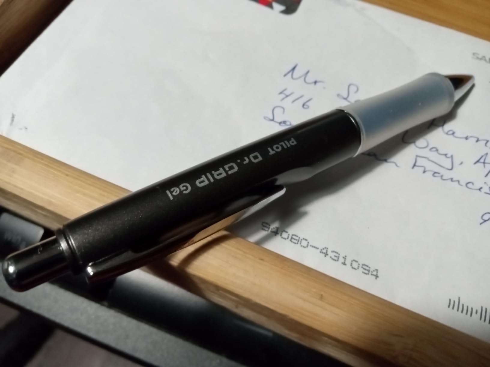PILOT Dr. Grip FullBlack Refillable & Retractable Ballpoint Pen, Medium Point, Black Ink, Single Pen (36193)- Ideal for School, Journaling & Office Writing customer photo 1