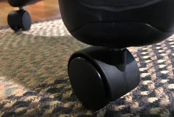 Gaiam Classic Balance Ball Chair - Ergonomic Stability Chair for Desk & Office | Yoga Ball Seat with Base, Air Pump, & Exercise Guide | Improves Posture & Core Strength (300 lb Capacity) customer photo 2