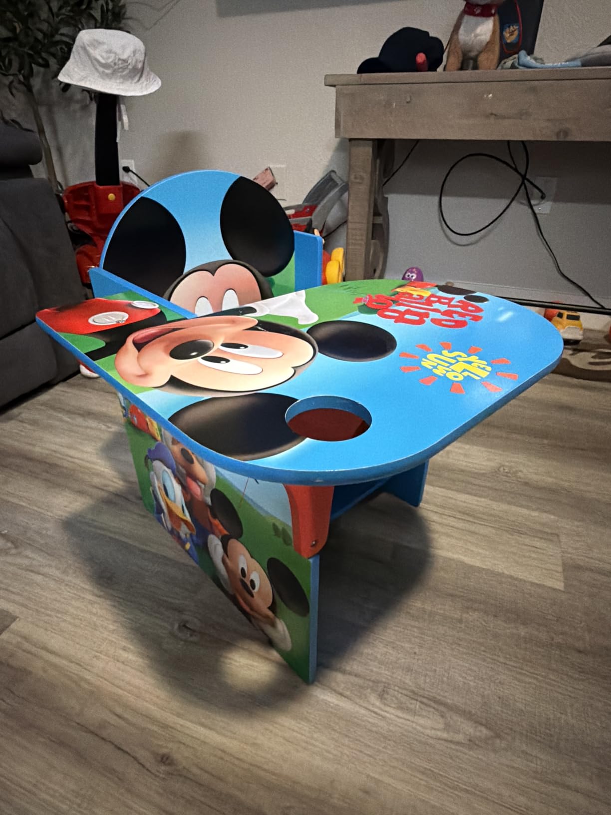 Delta Children Chair Desk With Storage Bin, Disney Minnie Mouse customer photo 1