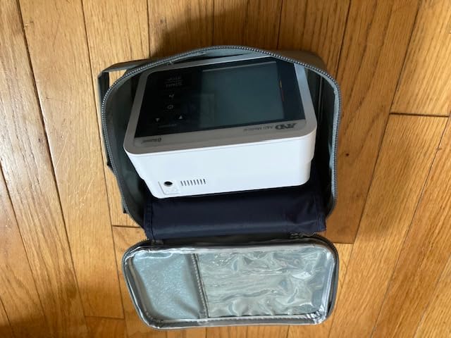 A&D Medical Talking Blood Pressure Machine UA-1030T with Medium Blood Pressure Cuff (23-37 cm / 9.0-14.6