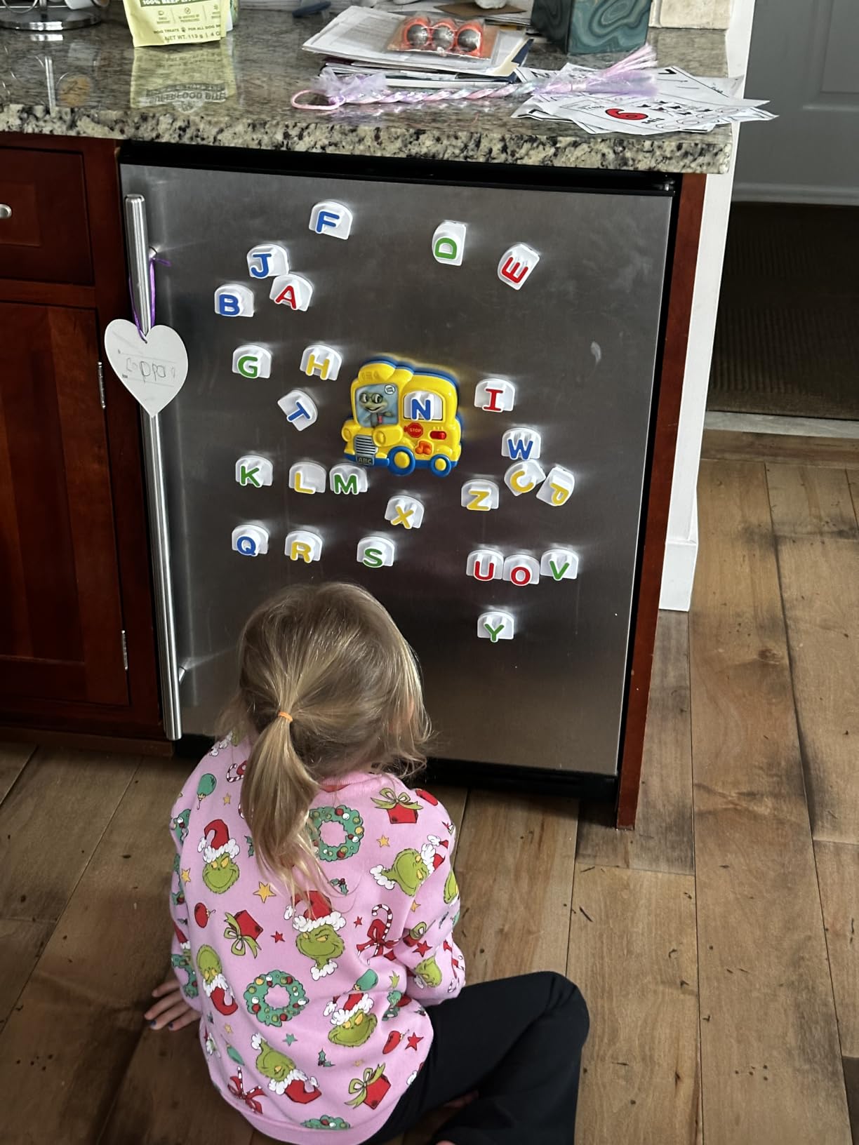 LeapFrog Fridge Phonics Magnetic Letter Set, Yellow customer photo 2