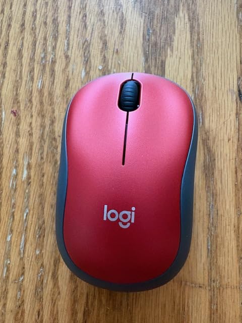 Logitech M185 Wireless Mouse, 2.4GHz with USB Mini Receiver, 12-Month Battery Life, 1000 DPI Optical Tracking, Ambidextrous, Compatible with PC, Mac, Laptop - Black customer photo 2