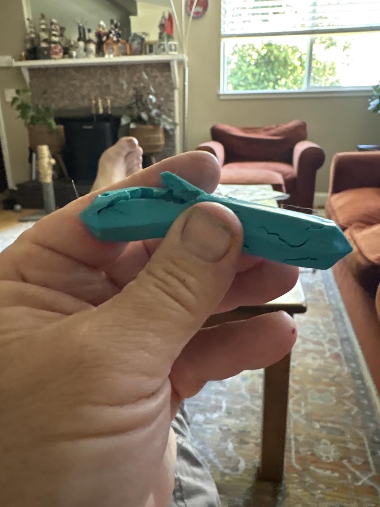 ARK Krypto-Bite, Chew Necklaces for Sensory Kids and Adults, Oral Fidget for Autism, ADHD, SPD, Anxiety, Medical-Grade Sensory Chew Necklace, XT, Firm, Teal customer photo 1