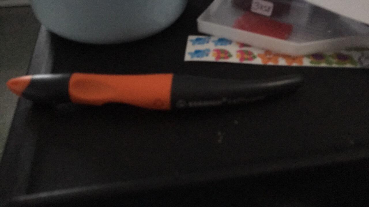 Ergonomic Rollerball - STABILO EASYoriginal - Right-Handed - Dark Blue/Light Blue customer photo 2