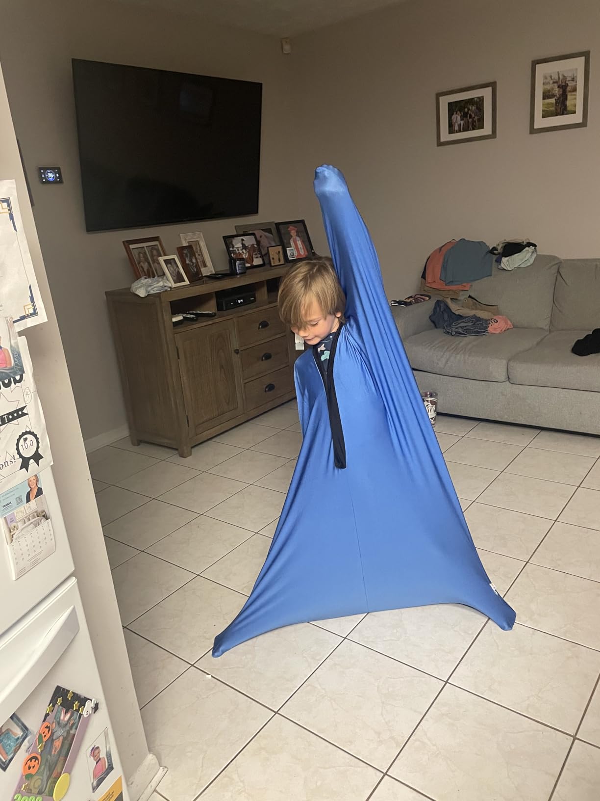 SANHO Yopo Dynamic Movement Sensory Sox, Medium,6-9 years old, 47''HX27''W,Good for Height:41