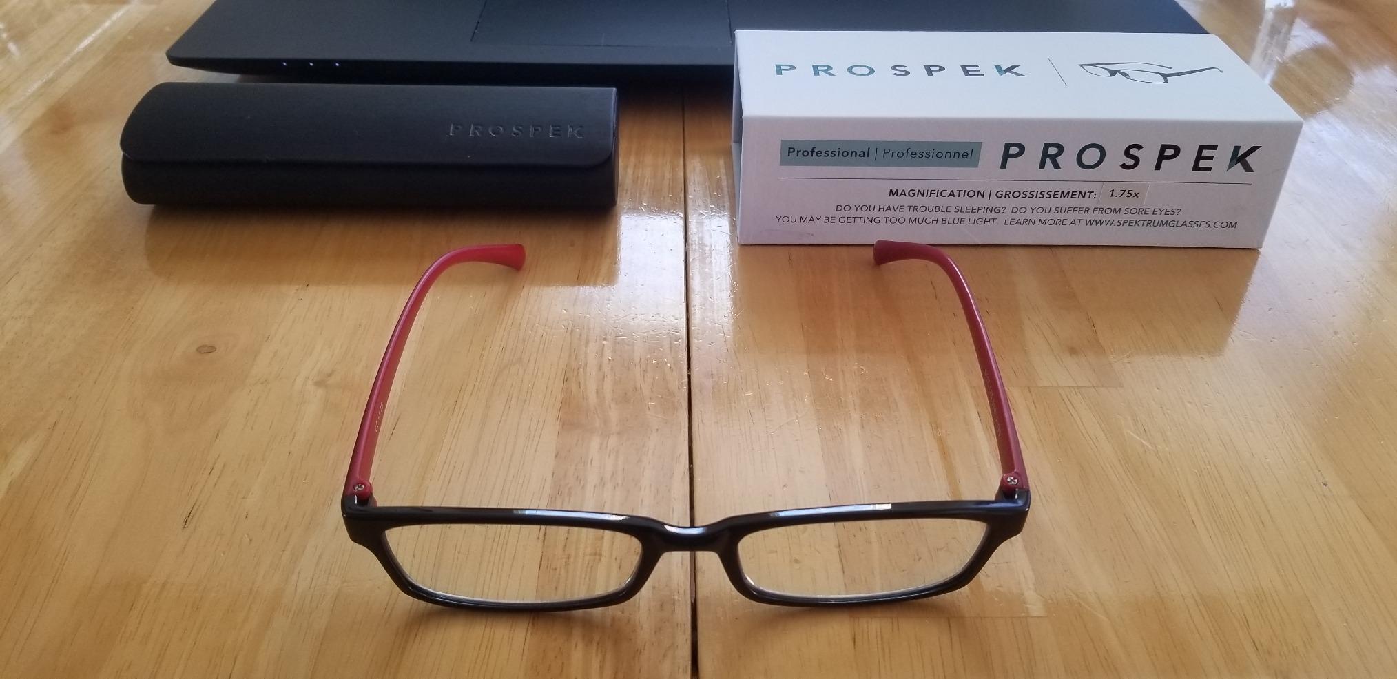 Prospek Blue Light Glasses Reading for Men and Women, For Computer Use, Blue Light Protection, Clear Lens 0 to +3.0 Diopters customer photo 1