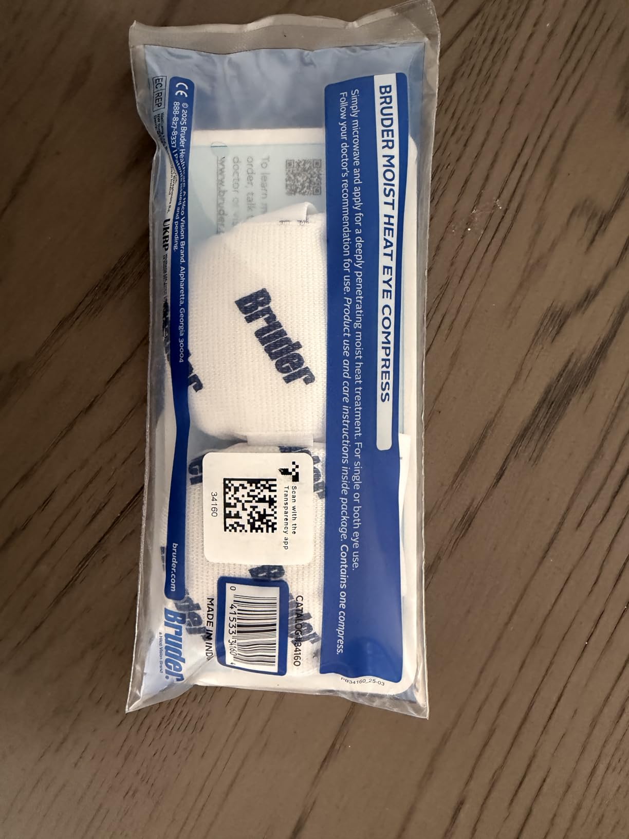 Bruder Moist Heat Eye Compress | Microwave Activated | Fast Acting and Effective Relief for Dry Eye and Other Eye Irritation customer photo 1